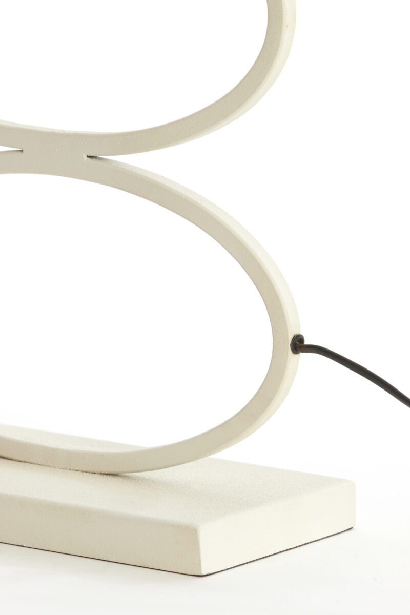 Base de lámpara moderna redonda Light & Living Stelius - H. 59 cm - Imagen 7
