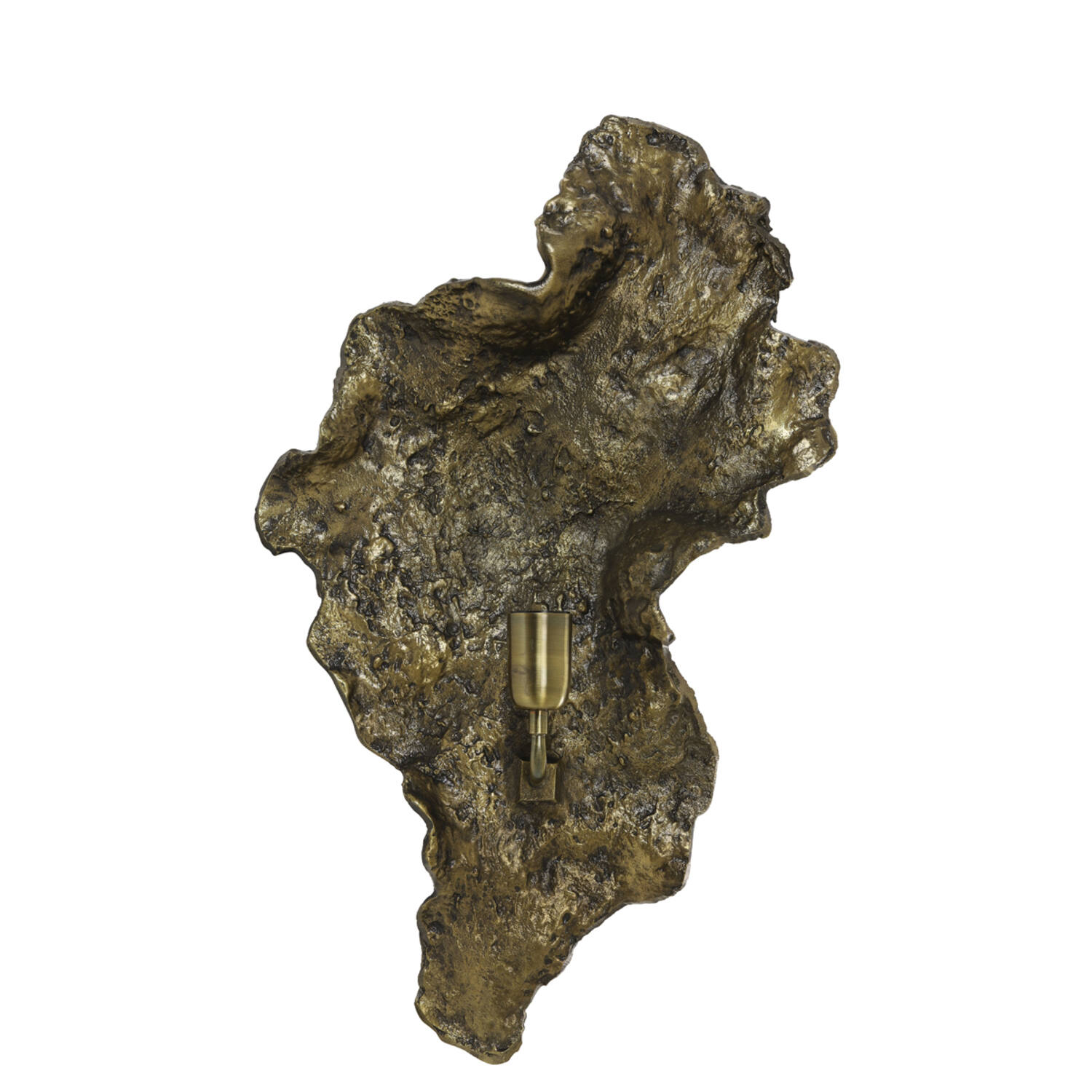 Aplique de pared escultural dorado Light & Living Sidomi – H. 62 cm