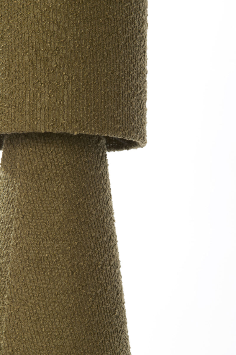 Lámpara de mesa cilíndrica verde Light & Living Mikkel - H. 58 cm - Imagen 3