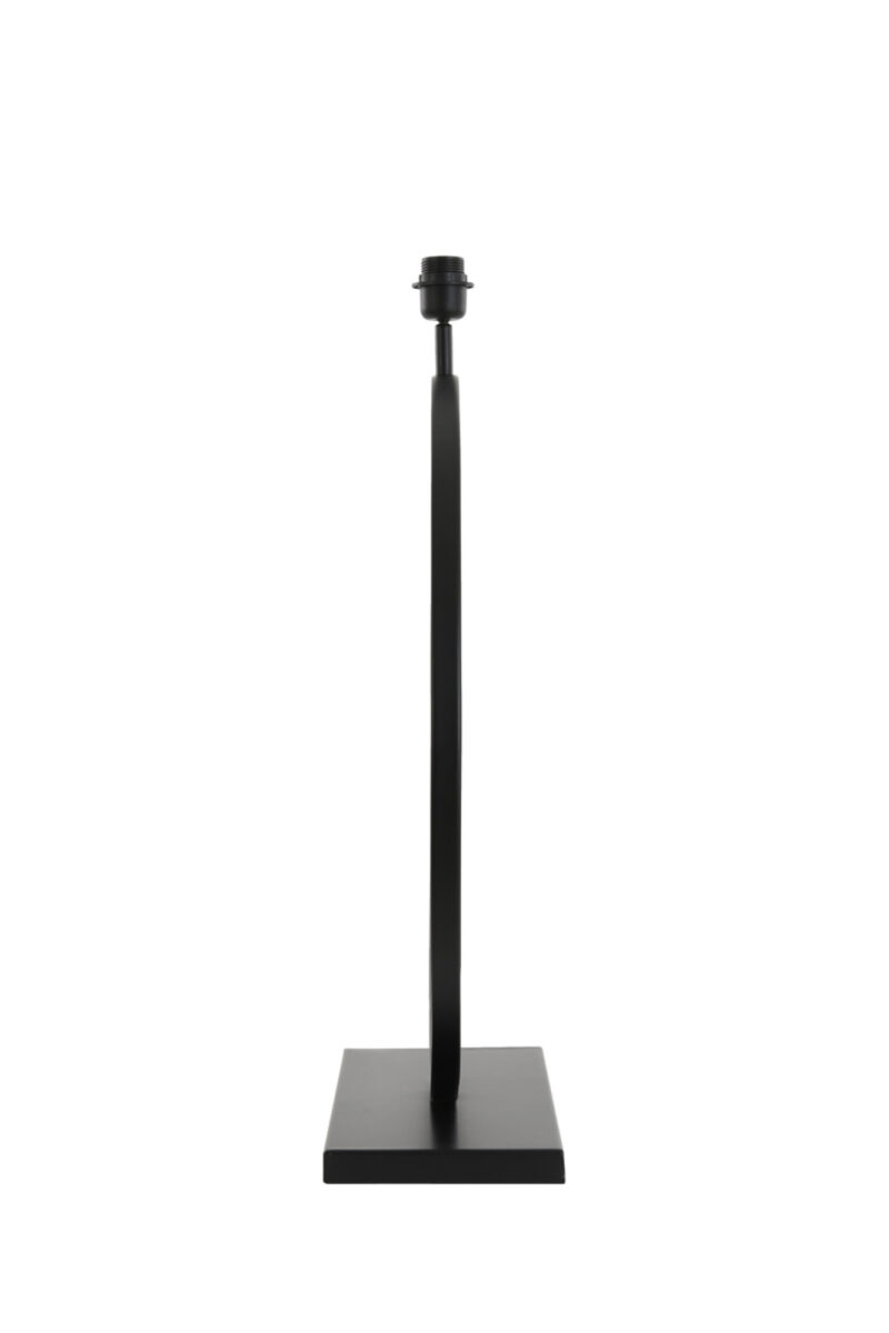 Base de lámpara redonda negra Light & Living Liva - H. 79 cm - Imagen 6