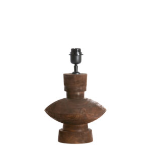 Base de lámpara de madera diseño Light & Living Fiera - H. 25 cm