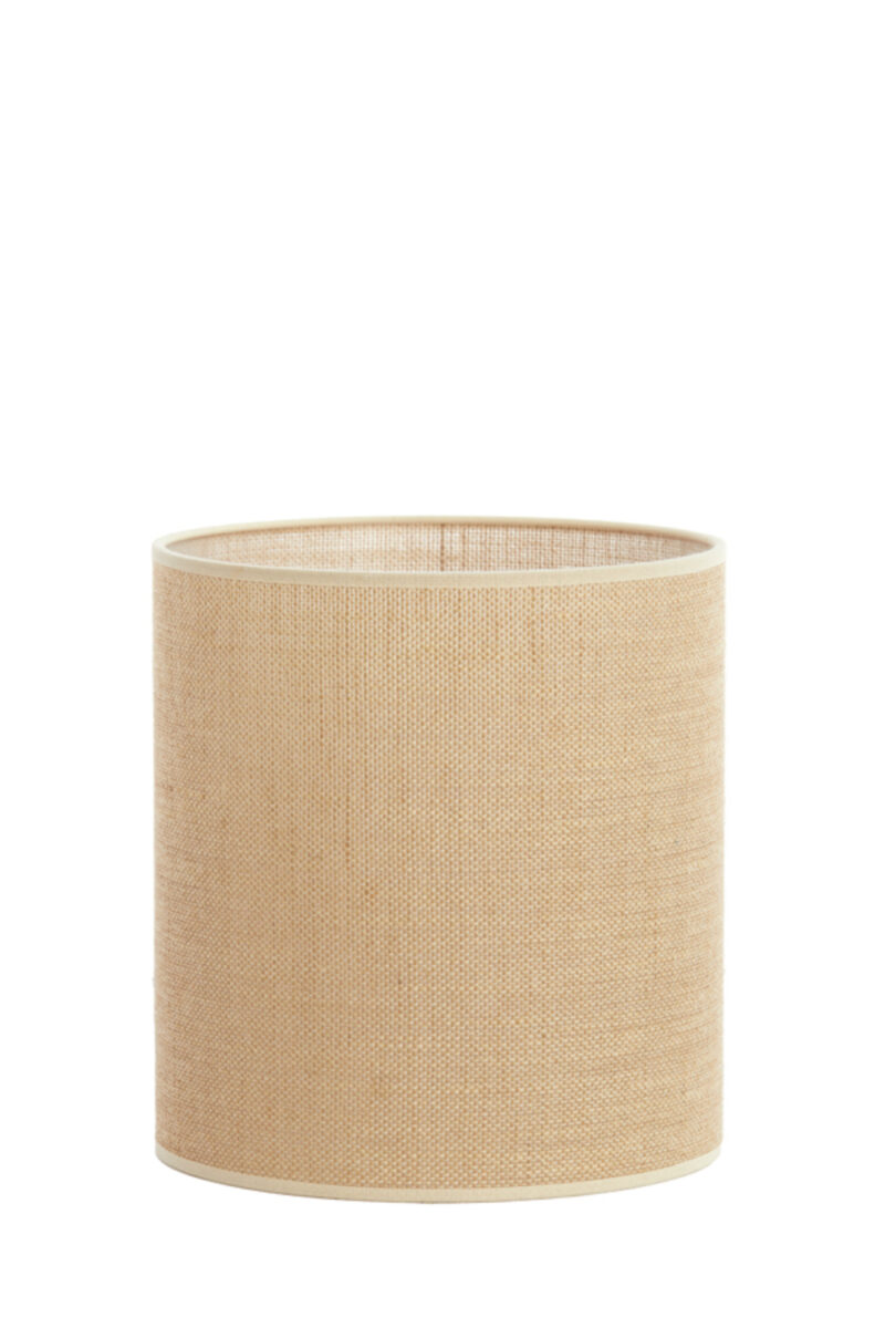 Lámpara de cilindro color beige Light & Living Sendai - Ø 25 cm - Imagen 2
