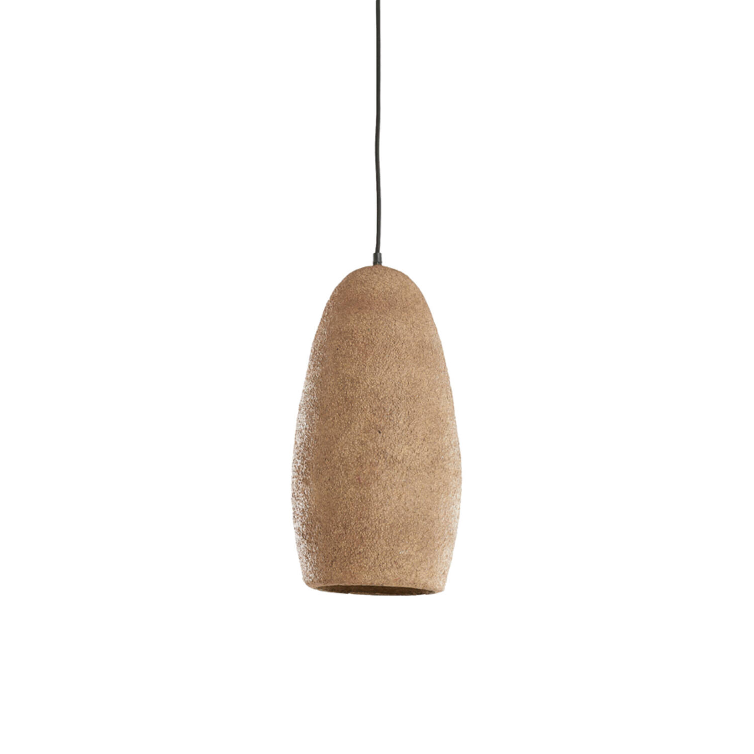 Lámpara colgante marrón con acabado suave Light & Living Divala - Ø 24 cm