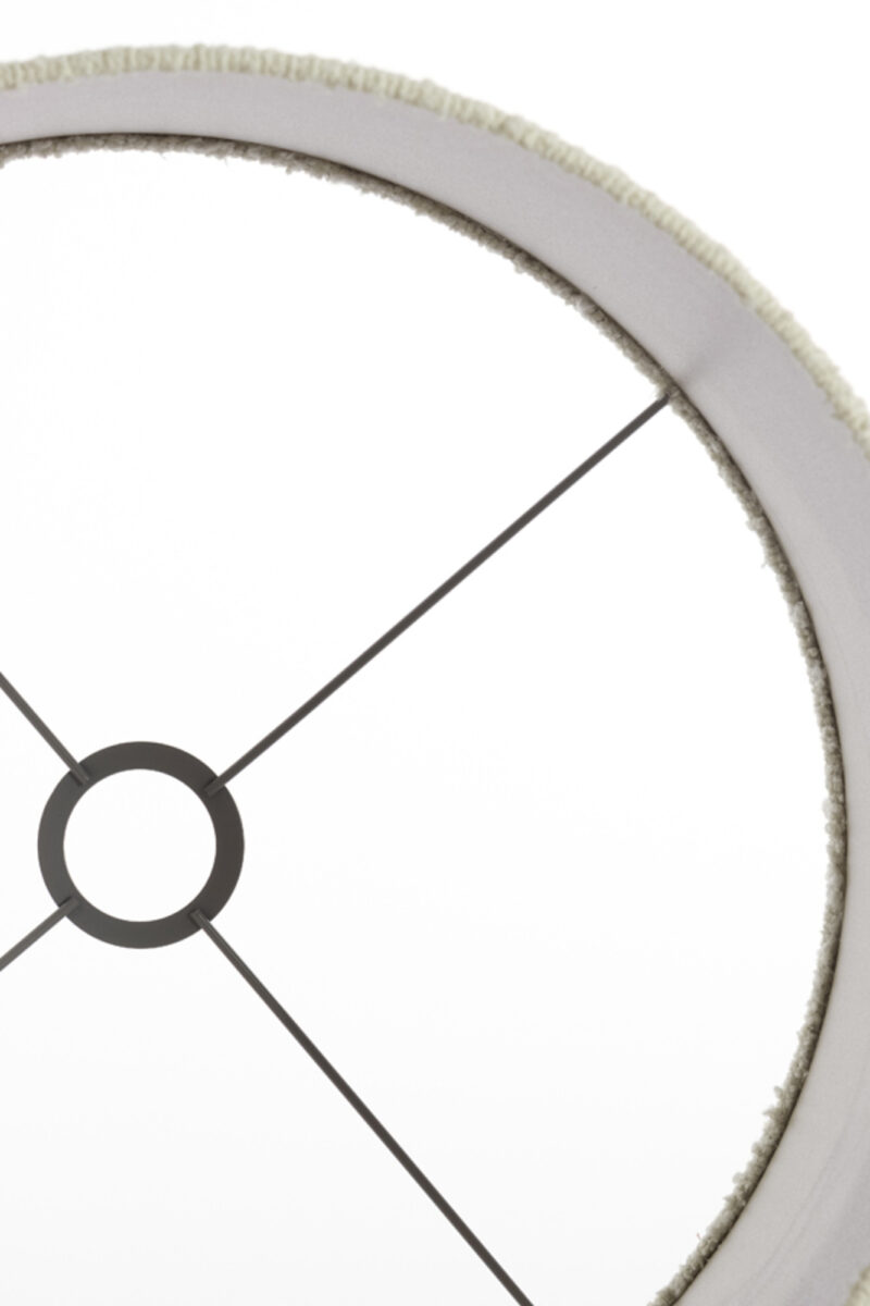 Pantalla de lámpara de tela en forma de cilindro Light & Living Bolero - Ø 40 cm - Imagen 4