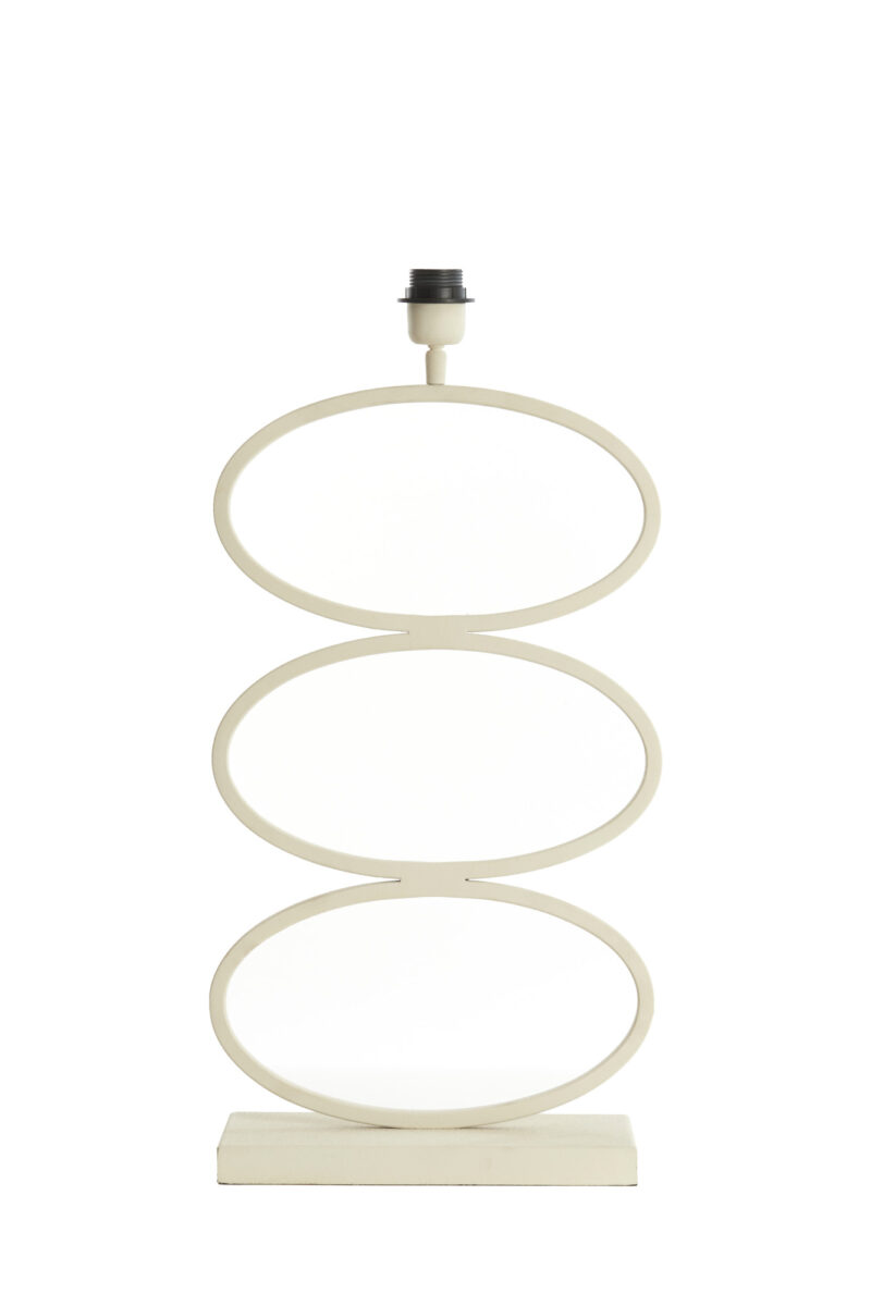Base de lámpara moderna redonda Light & Living Stelius - H. 59 cm - Imagen 2