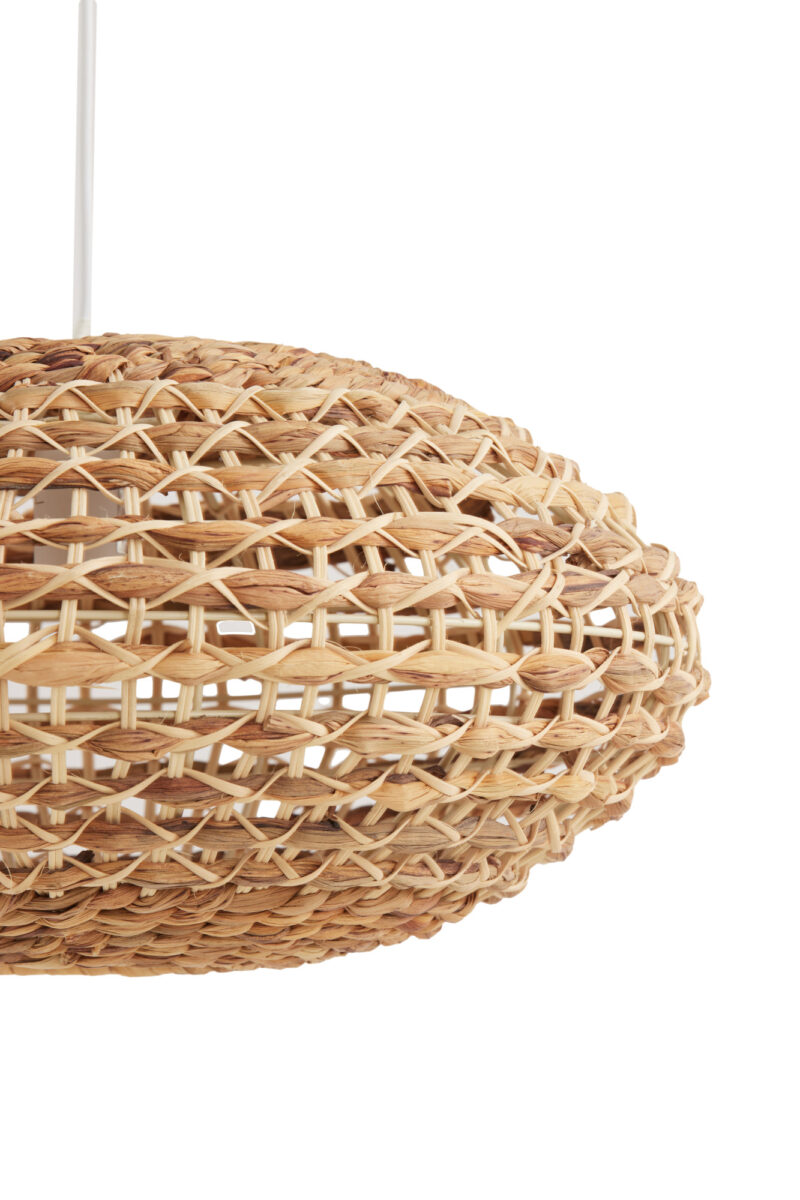 Lámpara colgante de ratán trenzado Light & Living Tripoli - Ø 50 cm - Imagen 3