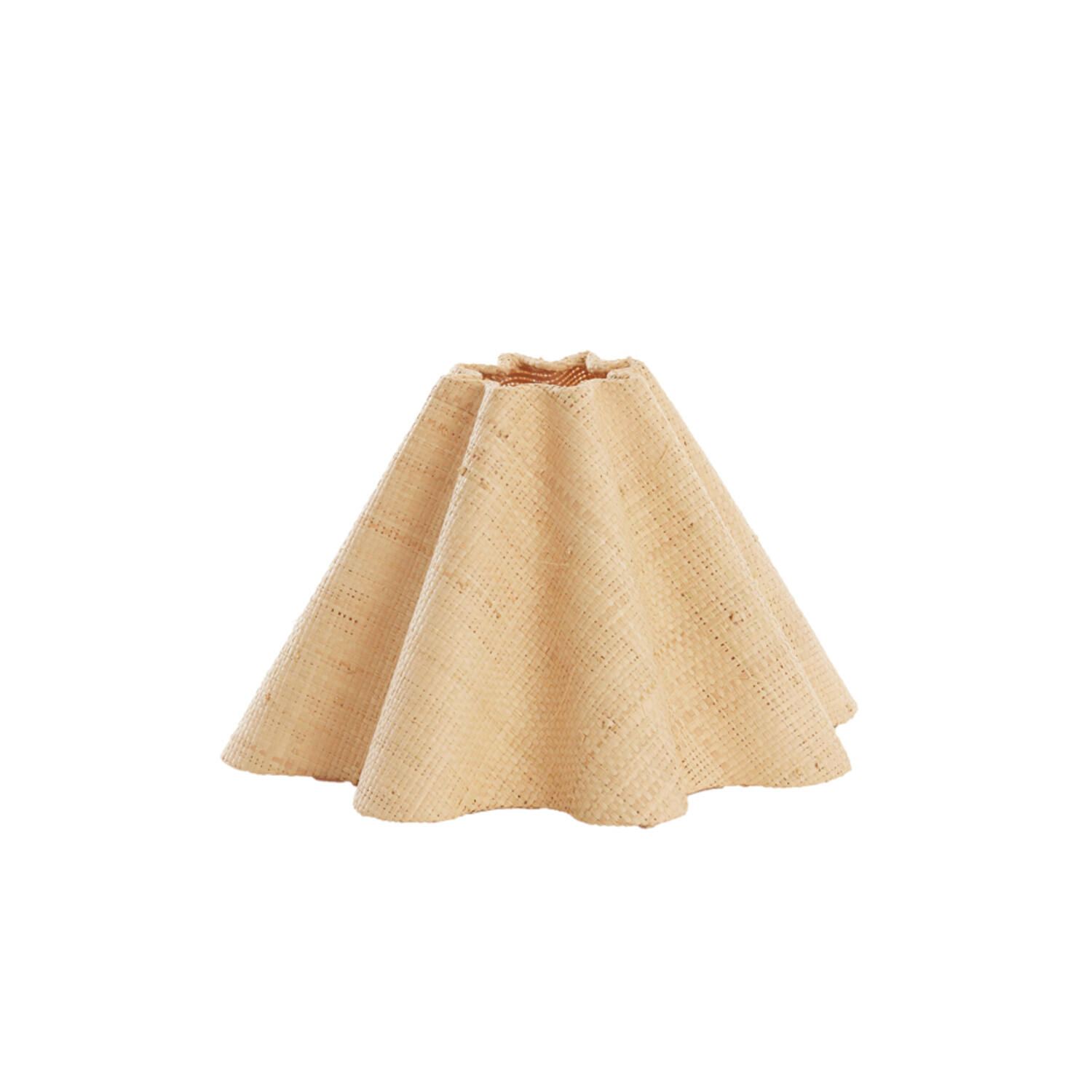 Pantalla de lámpara de mimbre en tonos naturales Light & Living Bezaha - Ø 10,5 cm