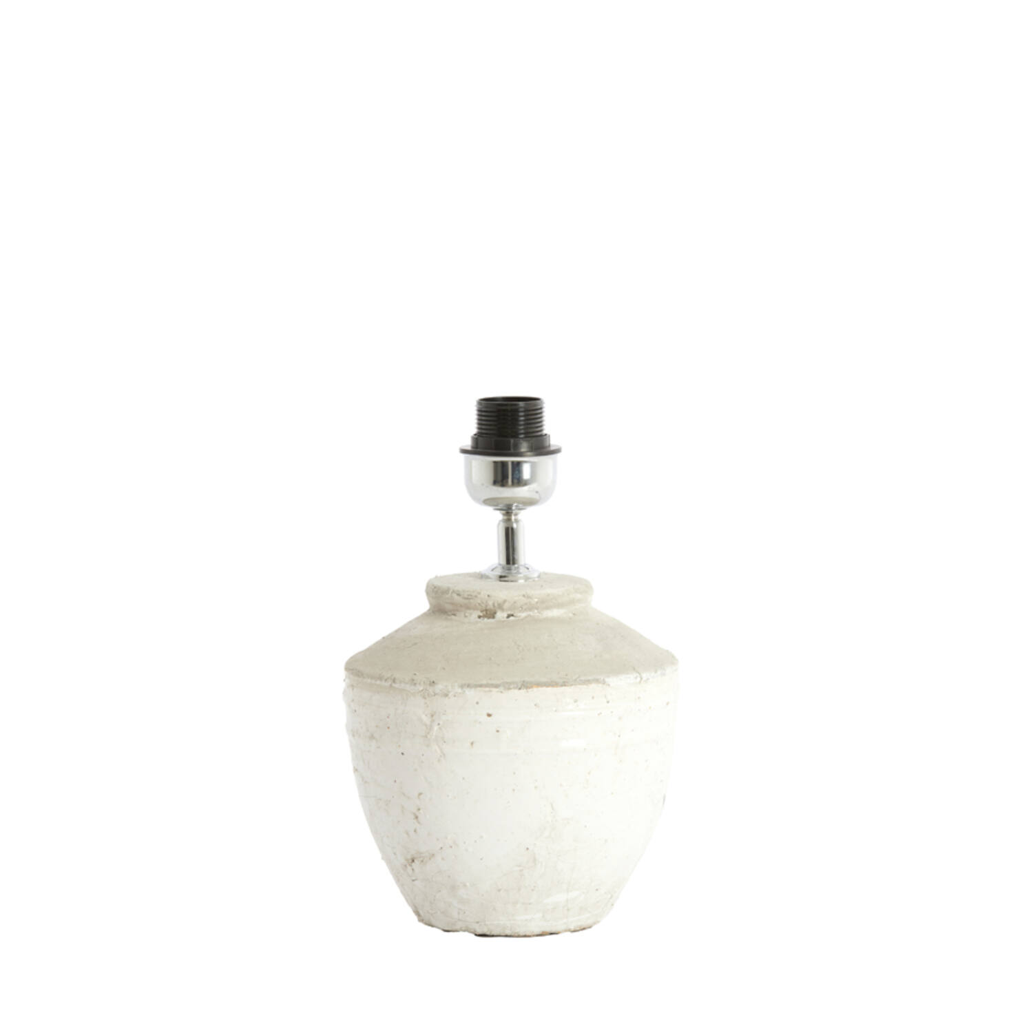 Lámpara de mesa redonda con estilo antiguo Light & Living Toba – H. 30 cm
