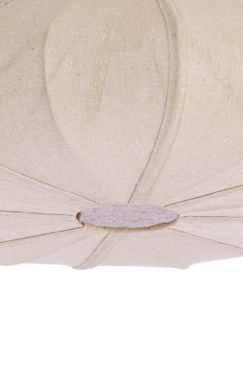 Lámpara colgante beige de tela estilo minimalista Light & Living Cesano - Ø 50 cm - Imagen 5