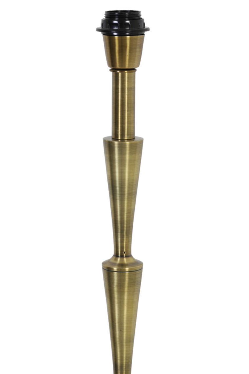 Alto soporte de lámpara de latón Light & Living Butia - H. 134,5 cm - Imagen 3