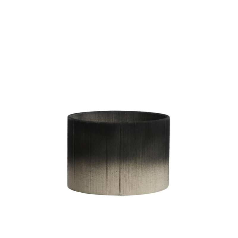 Funda de lámpara gris en forma cilíndrica Light & Living Tossa - Ø 30 cm