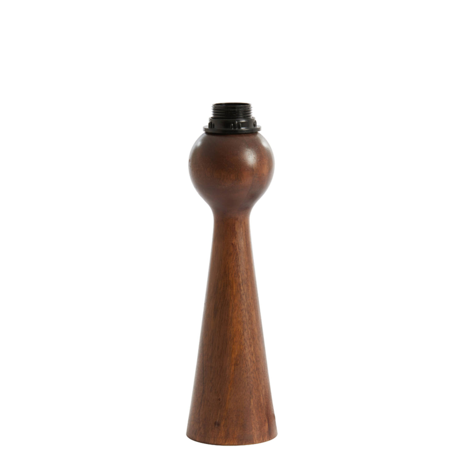 Base de lámpara de madera con forma esbelta Light & Living Festina - H. 33 cm