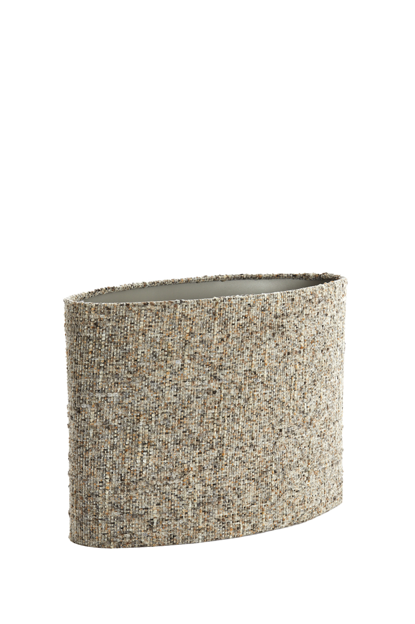 Pantalla de lámpara cilíndrica tapizada en beige Light & Living Osire - Imagen 3