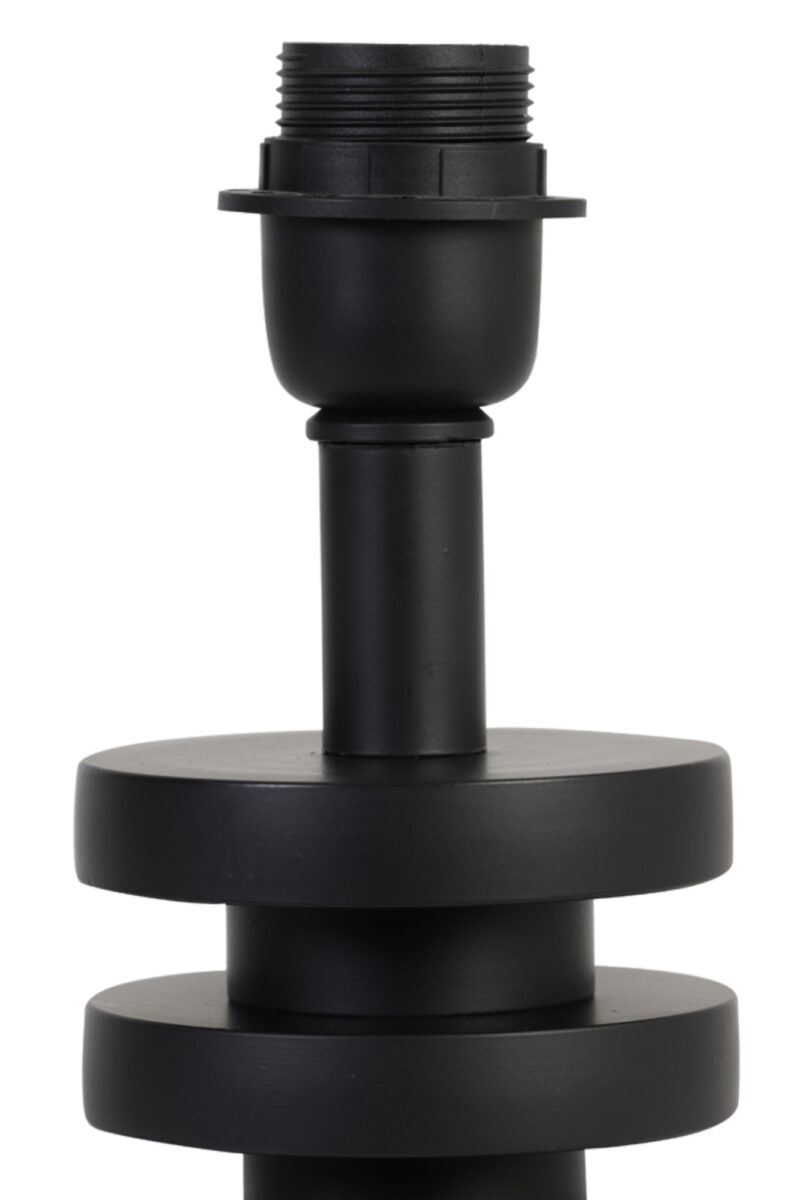 Base de lámpara negra diseño Light & Living Desley - H. 36 cm - Imagen 5