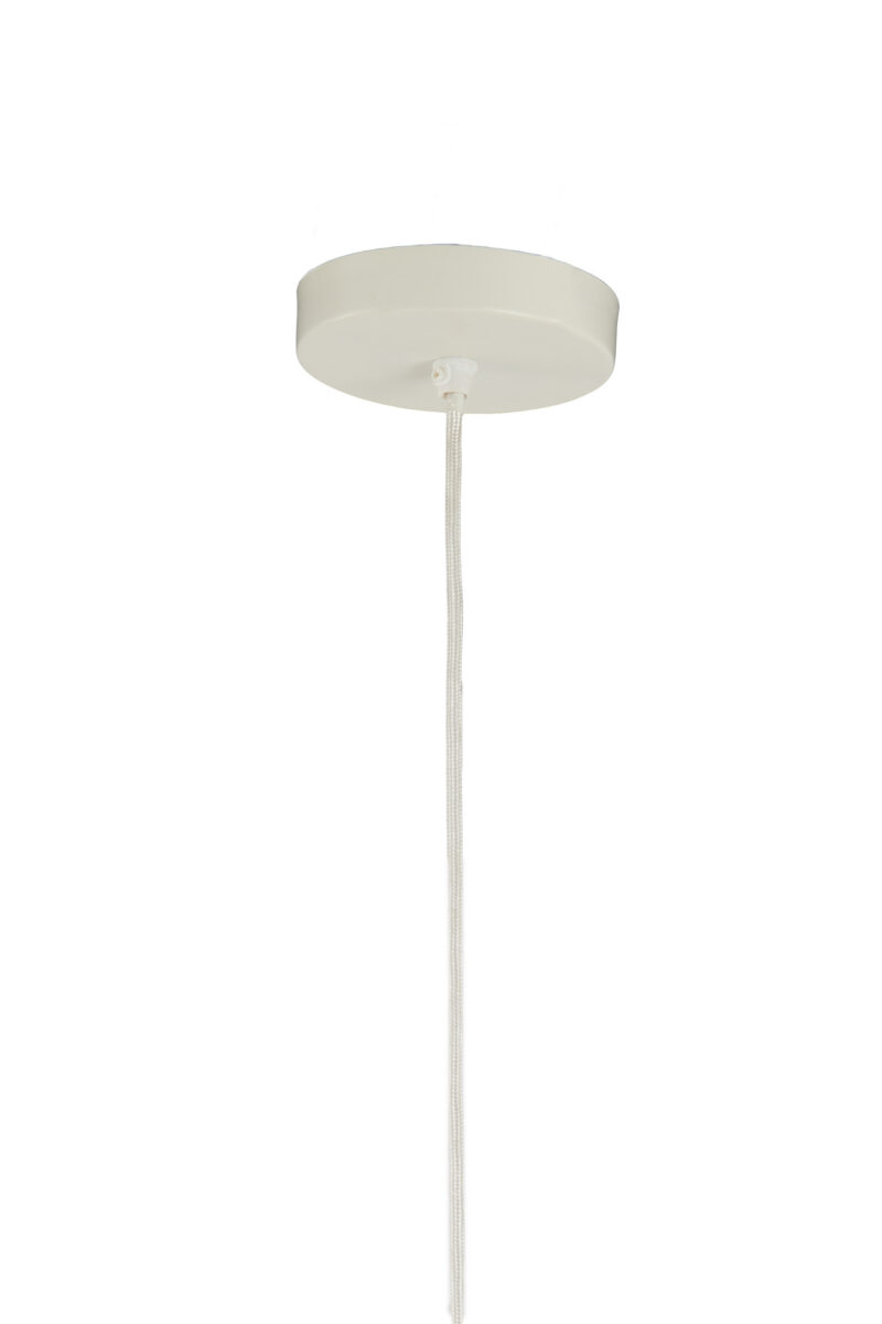 Lámpara colgante azul y blanca con patrón de rayas Light & Living Kozana - Ø 30 cm - Imagen 8