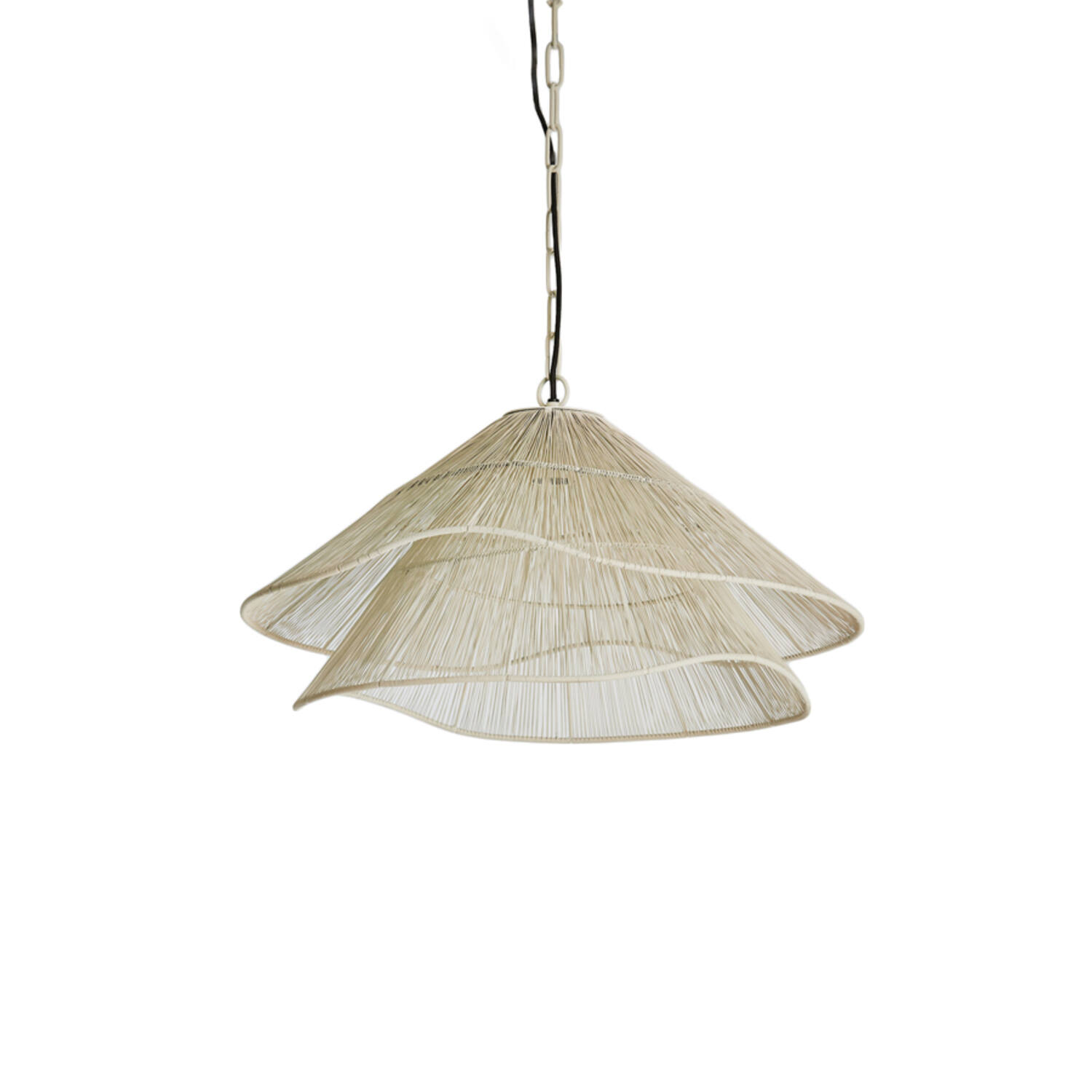 Lámpara colgante de ratán natural Light & Living Alameda - Ø 56 cm