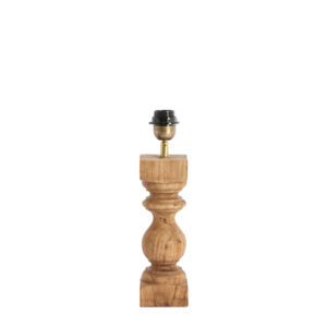 Base de lámpara de madera decorativa Light & Living Cumani - H. 36 cm