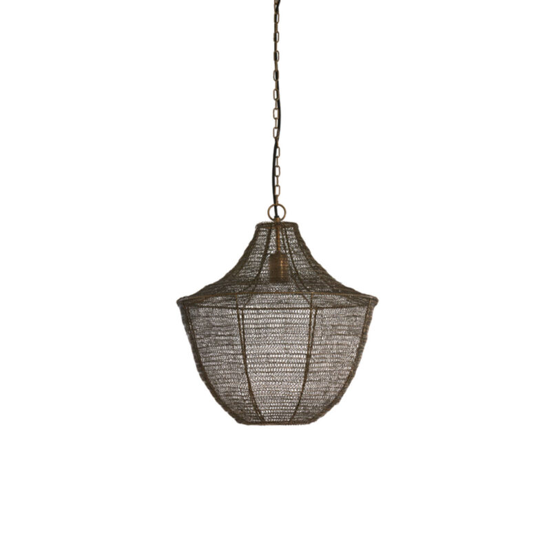 Lámpara colgante dorada de diseño elegante Light & Living Sharika - Ø 40 cm