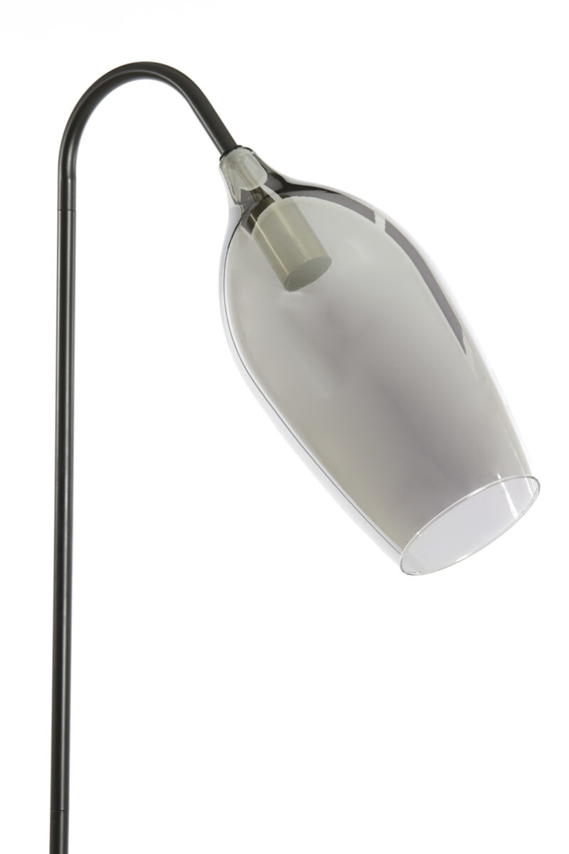 Lámpara de pie moderna con difusor de vidrio orientado Light & Living Lukaro - H. 160 cm - Imagen 5