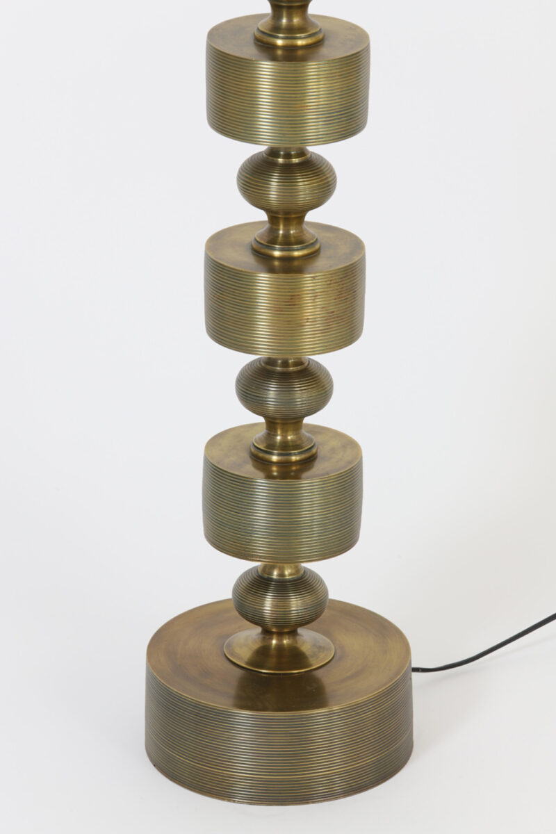 Base de lámpara dorada estilo vintage Light & Living Gody - H. 137 cm - Imagen 5