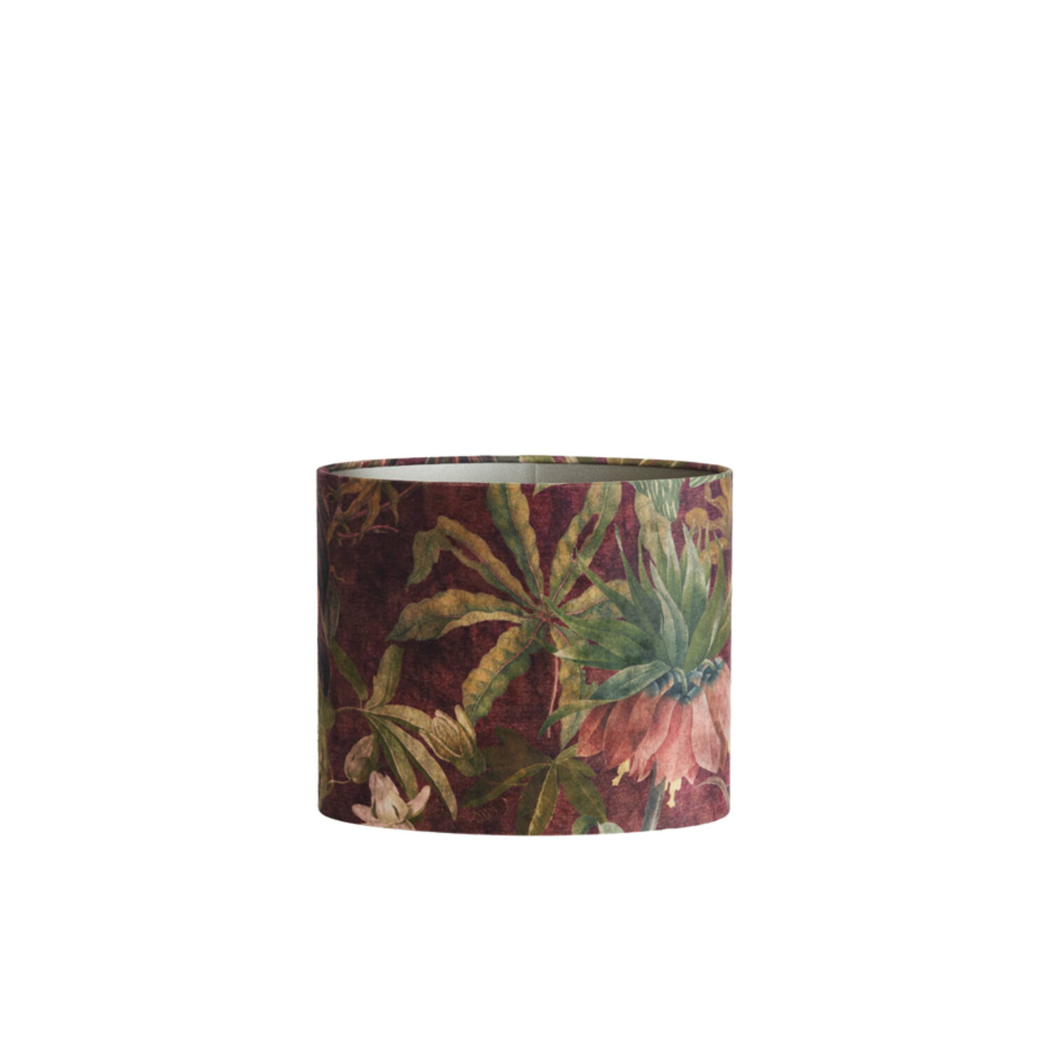 Pantalla de lámpara con estampado de flores en color Light & Living Passion - H. 25 cm