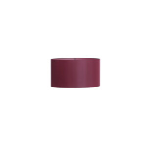 pantalla de lámpara burdeos en forma de cilindro Light & Living Imani - H. 25 cm