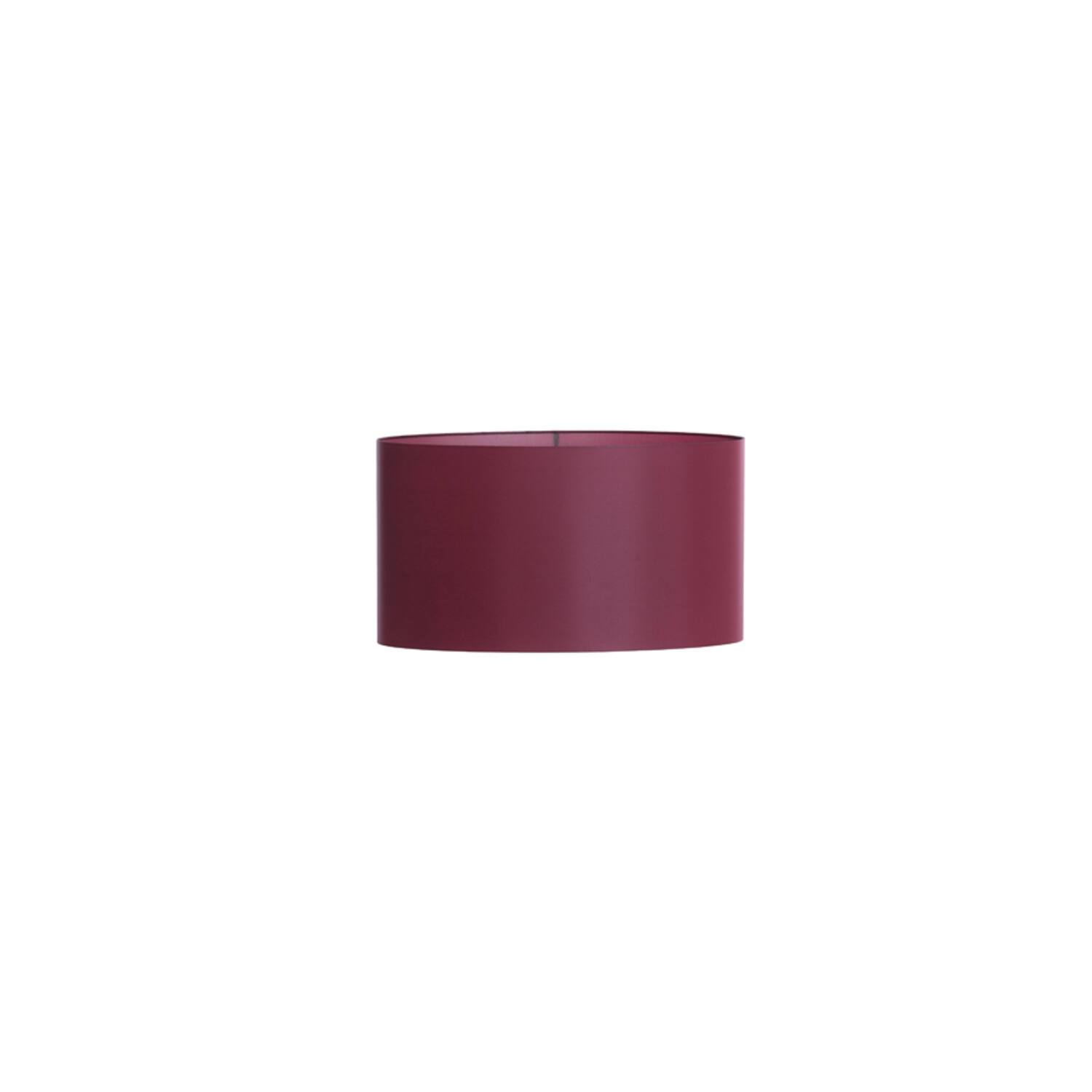 pantalla de lámpara burdeos en forma de cilindro Light & Living Imani - H. 25 cm