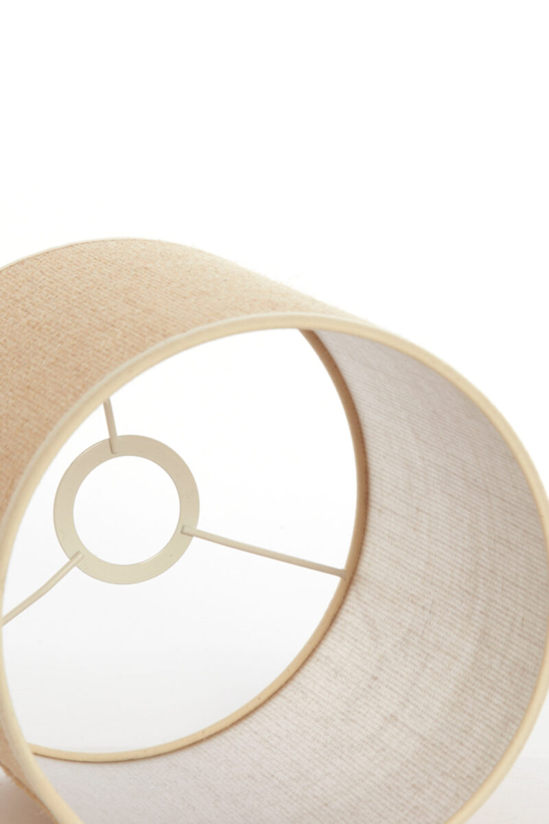 Pantalla de lámpara cilíndrica beige original Light & Living Sendai - Ø 20 cm - Imagen 7