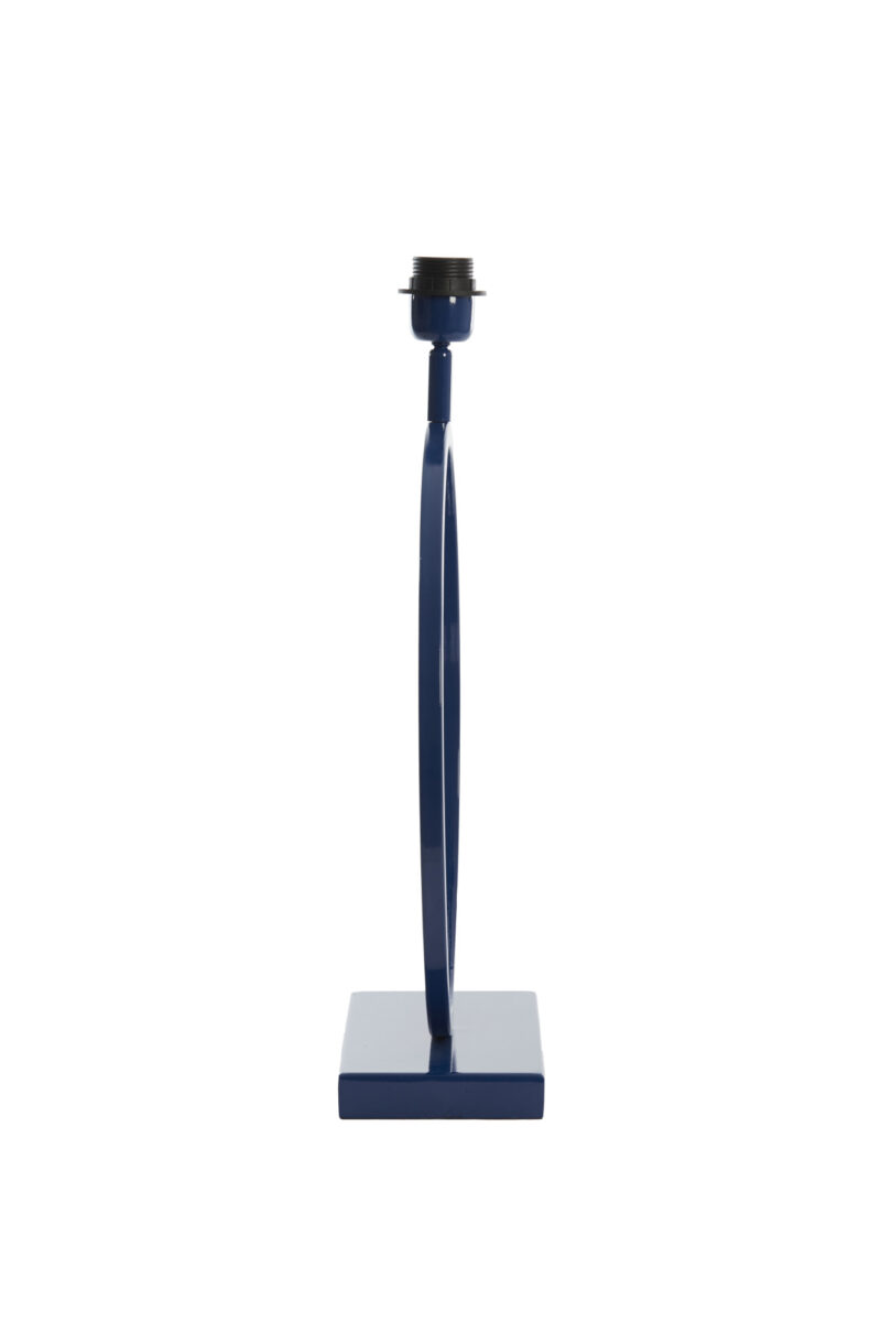 Base de lámpara redonda azul Light & Living Liva - H. 53 cm - Imagen 4