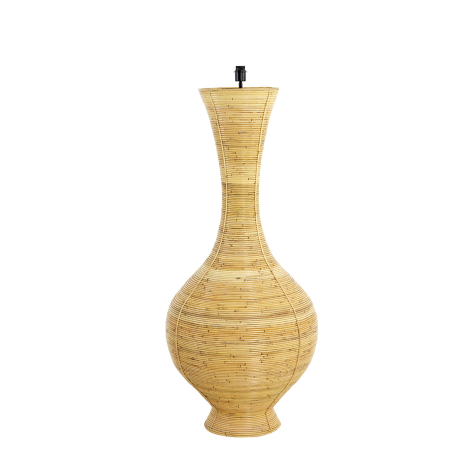 Lámpara de pie de ratán en forma de jarrón Light & Living Bupak – H. 145 cm