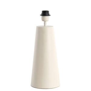 Lámpara de mesa cilíndrica blanca Light & Living Yelos – H. 35 cm