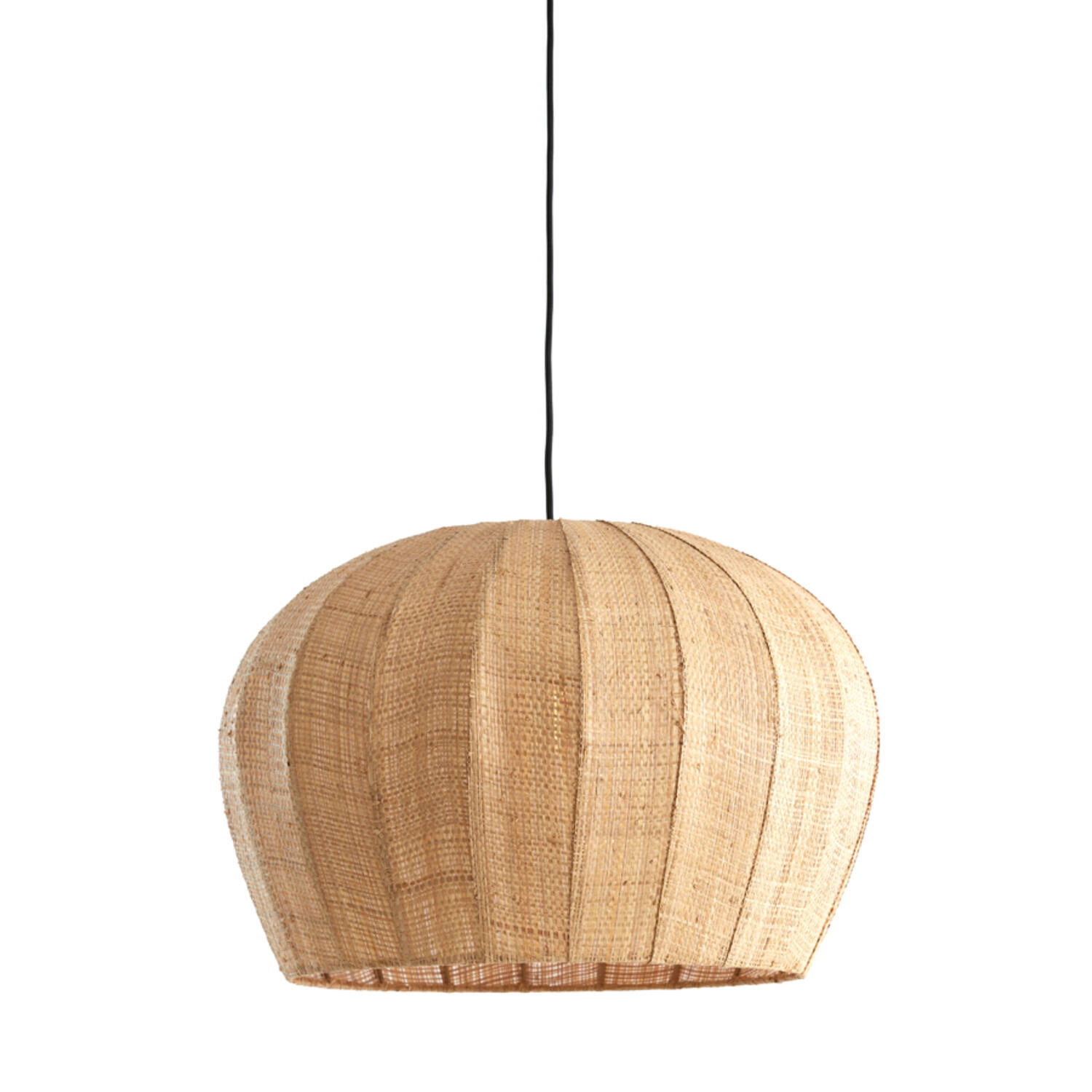 Lámpara colgante de ratán natural Light & Living Rafaella - Ø 51 cm