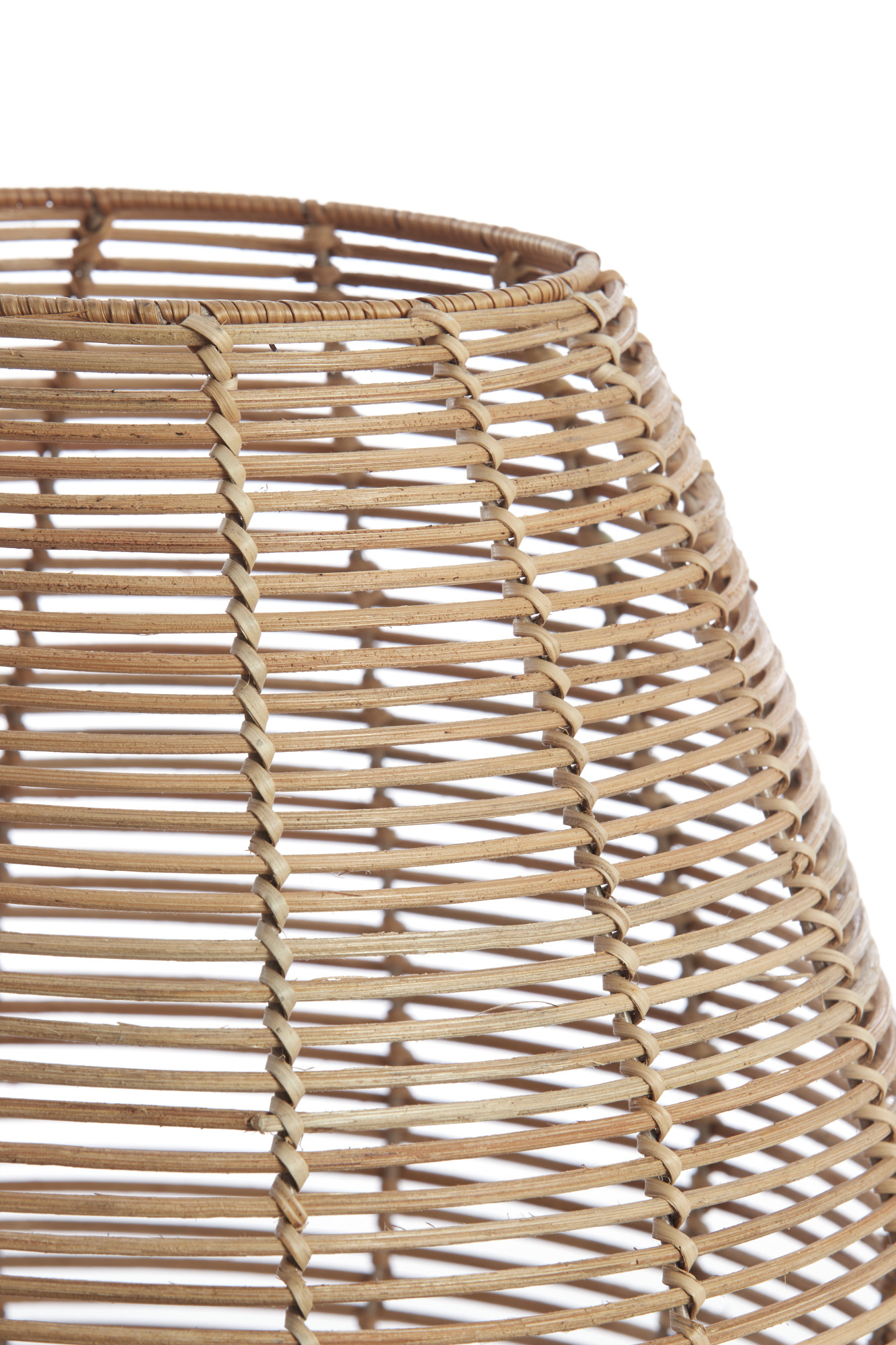 Pantalla de lámpara de ratán de tono natural Light & Living Latvia - Imagen 6