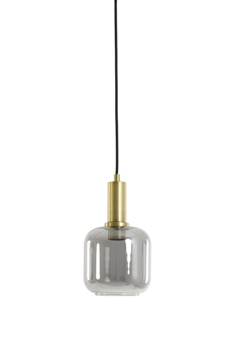 Lámpara de cristal con detalles dorados brillantes Light & Living Lekar - Ø 21 cm - Imagen 2