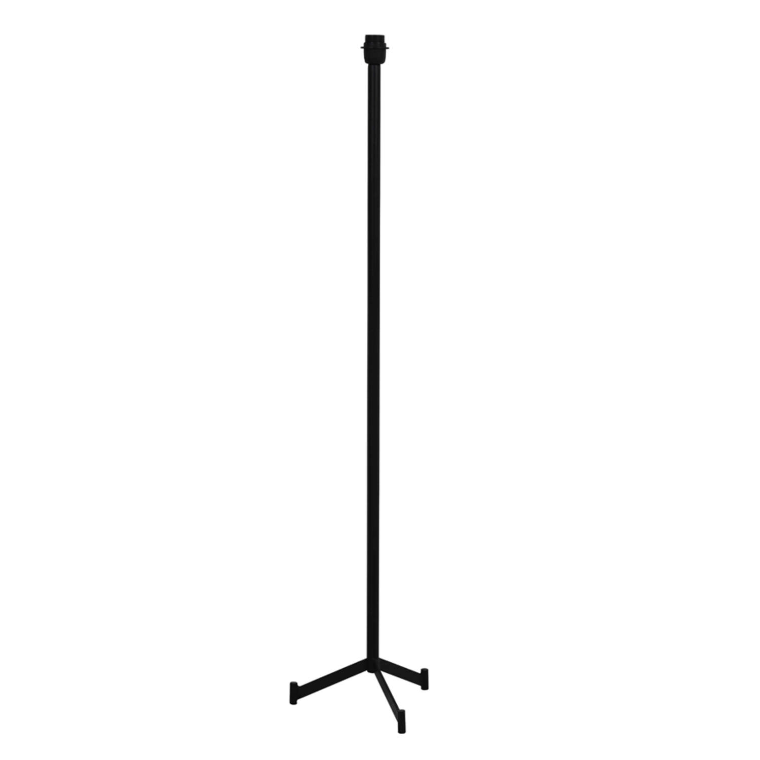 Lámpara de pie negra minimalista Light & Living Dennis - H. 131 cm