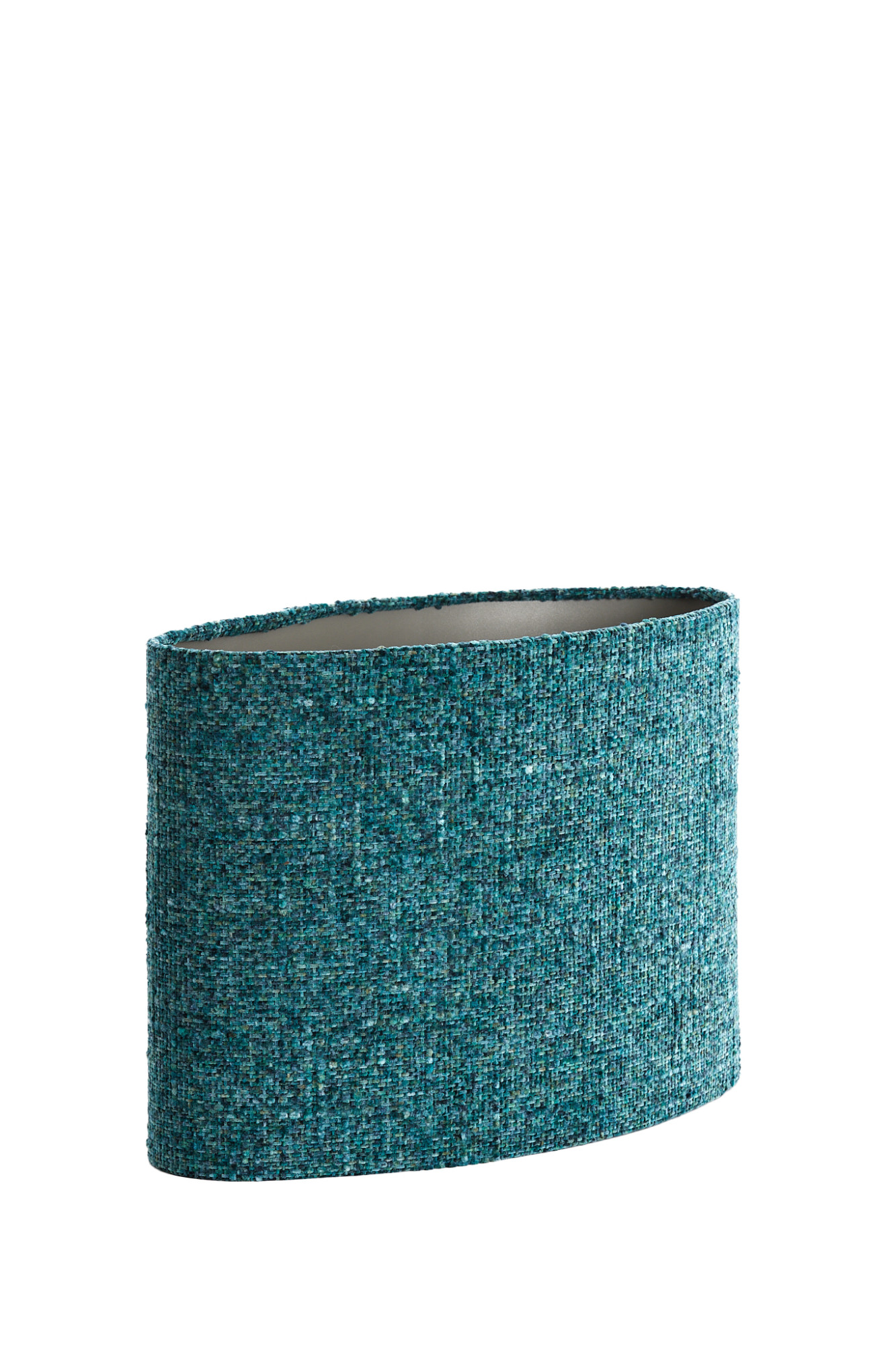 Pantalla de lámpara de tela turquesa en forma cilíndrica Light & Living Osire - Imagen 3