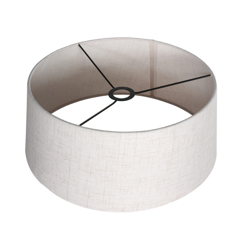 Pantalla de lámpara cónica color crema Anne Lighting - Ø 50 cm - Imagen 5