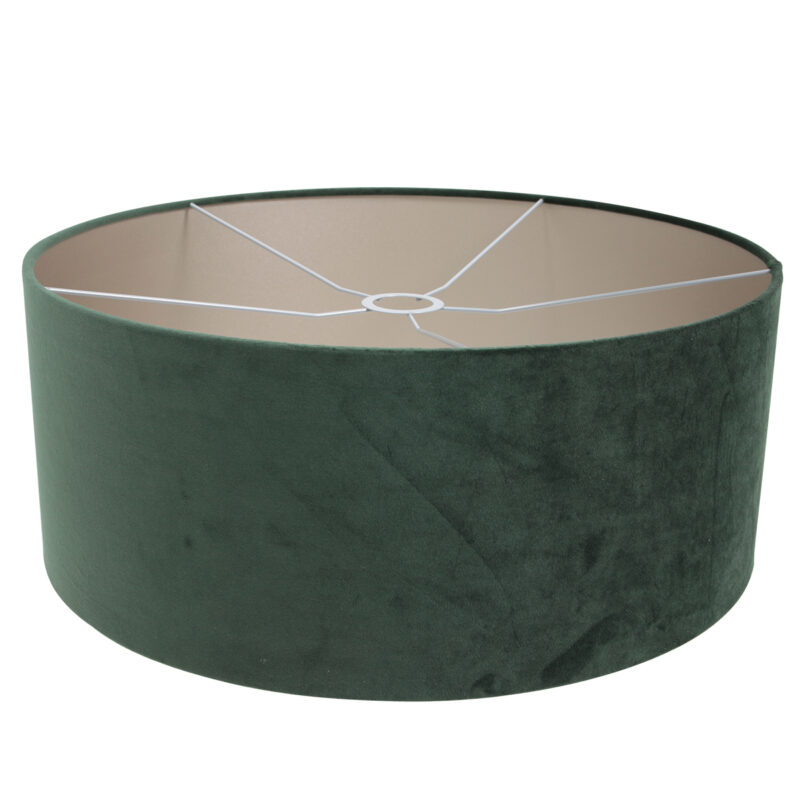 Lámpara bronce con pantalla de terciopelo verde Steinhauer Sparkled Light - Imagen 3