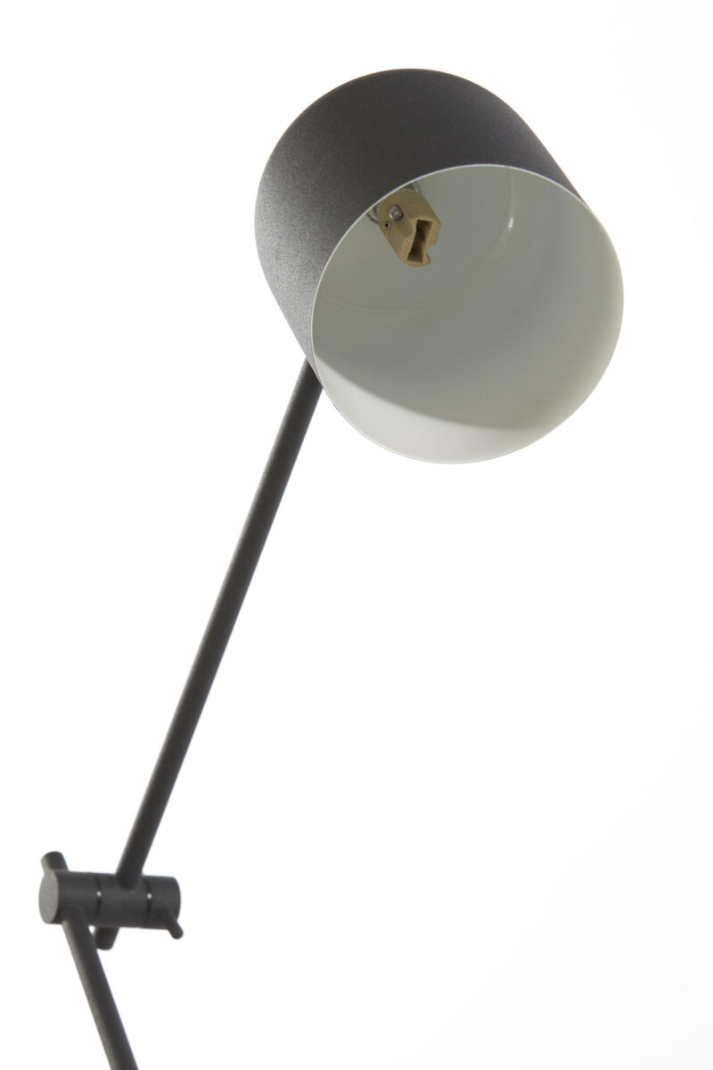 Lámpara de pie negra ajustable Light & Living Rijeka - H. 150 cm - Imagen 6
