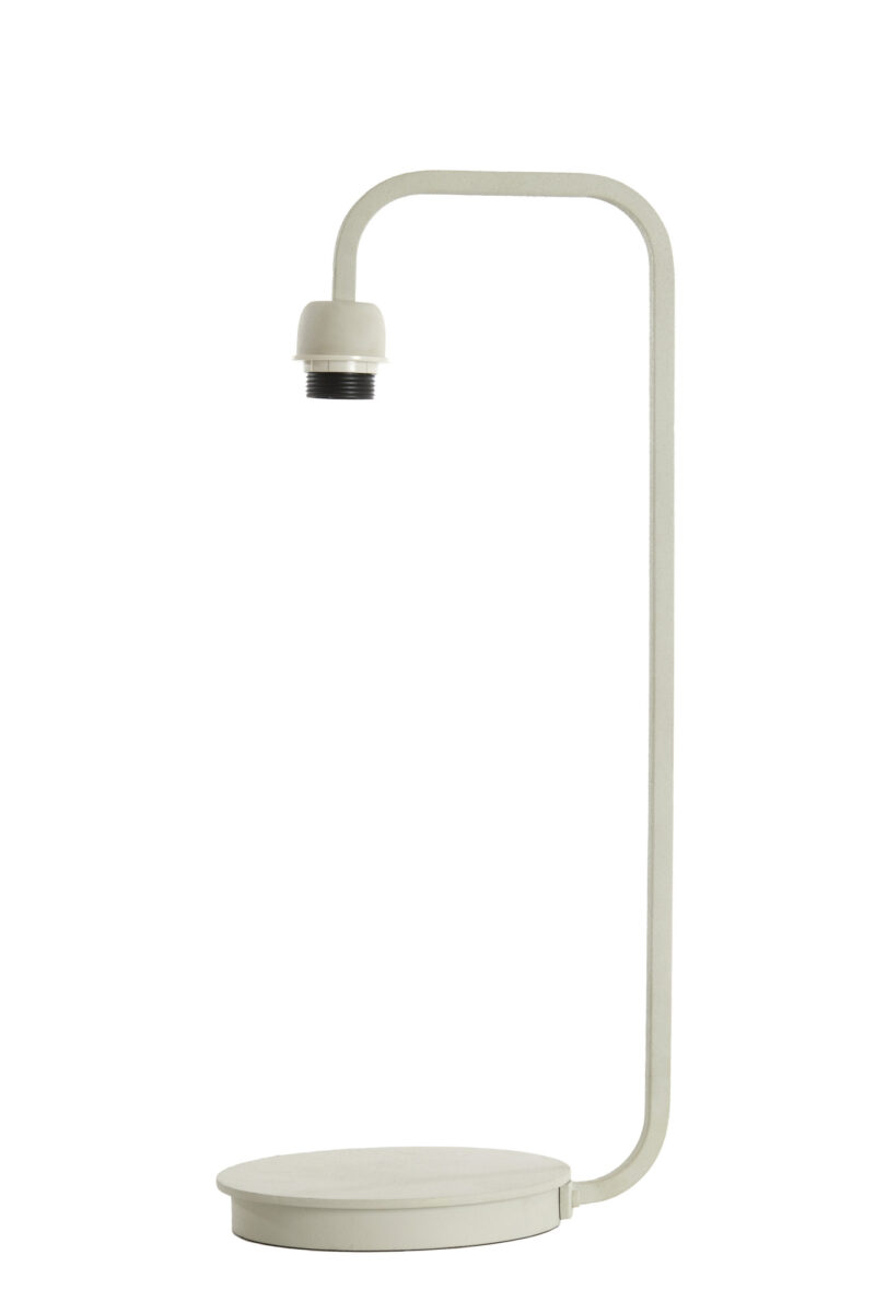 Base de lámpara blanca moderna Light & Living Mareno - H. 60 cm - Imagen 2