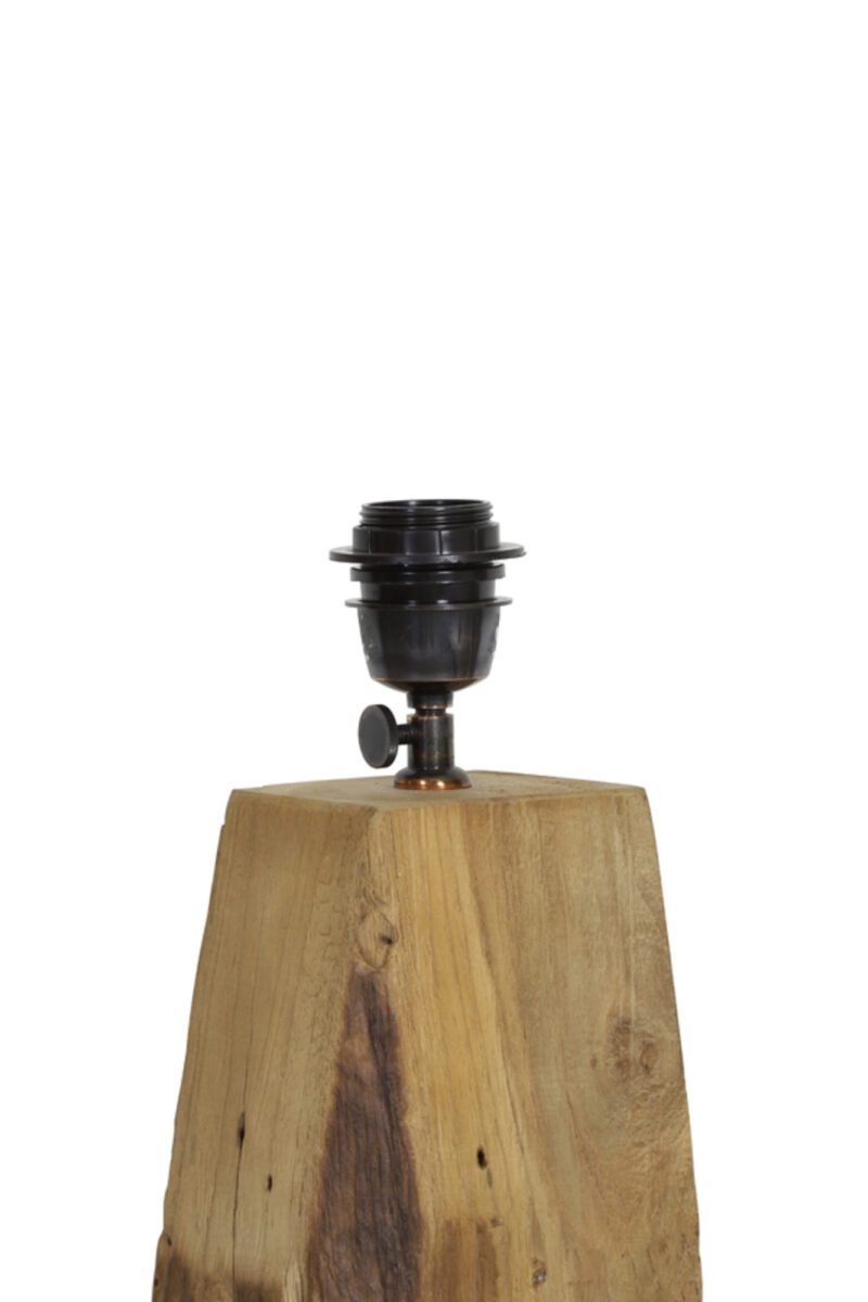 Base de lámpara de madera con apariencia natural Light & Living Karlovo - H. 144 cm - Imagen 7