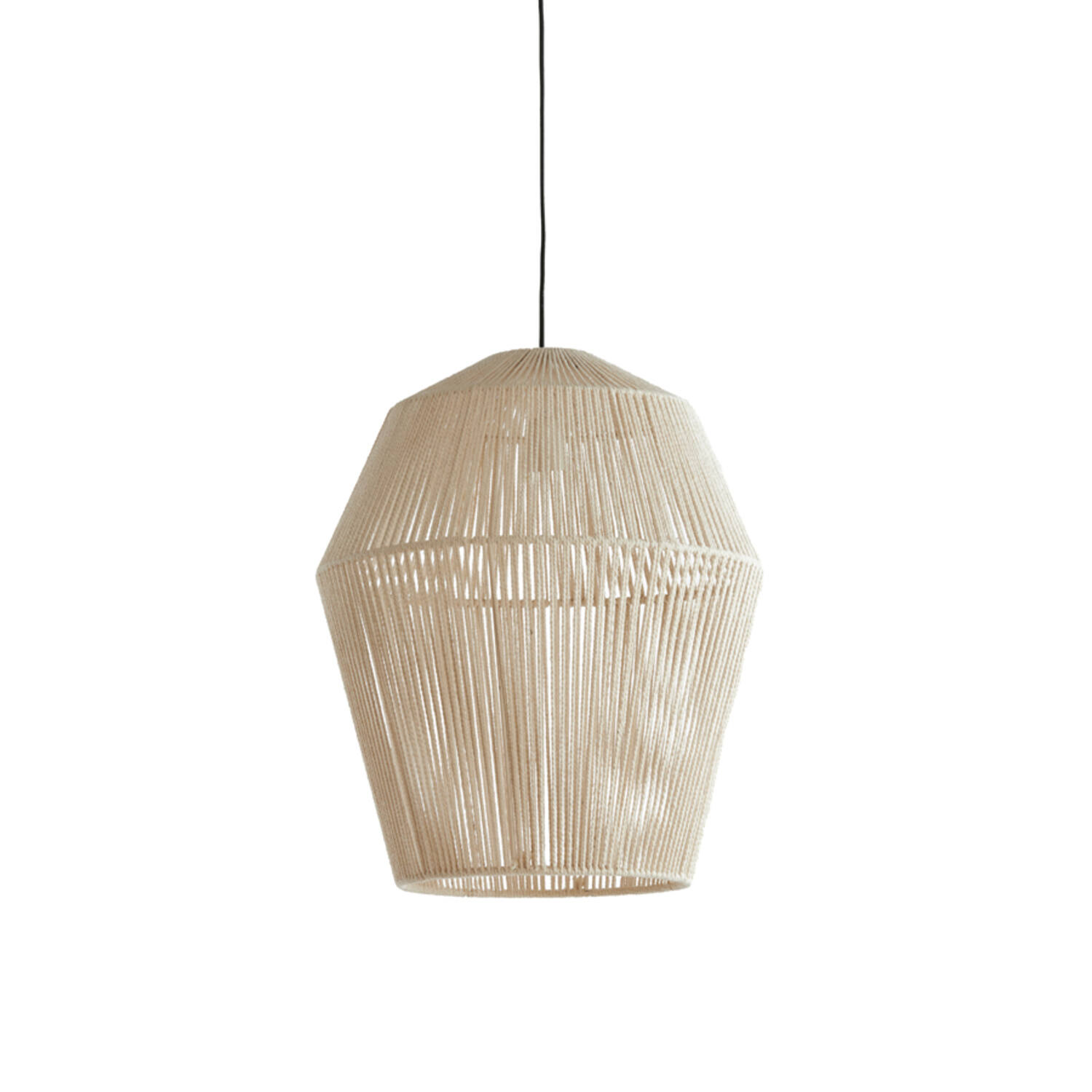 Lámpara colgante en cuerda natural Light & Living Deya - Ø 45 cm