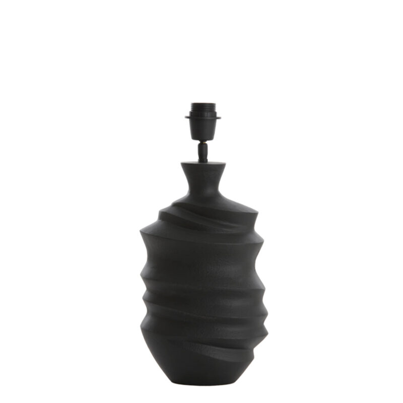 Base de lámpara de mesa negra Light & Living Sharon - H. 41 cm