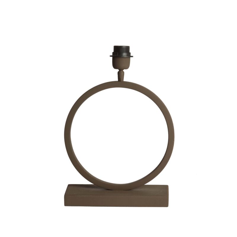 Base de lámpara minimalista en forma de círculo Light & Living Liva - H. 43 cm