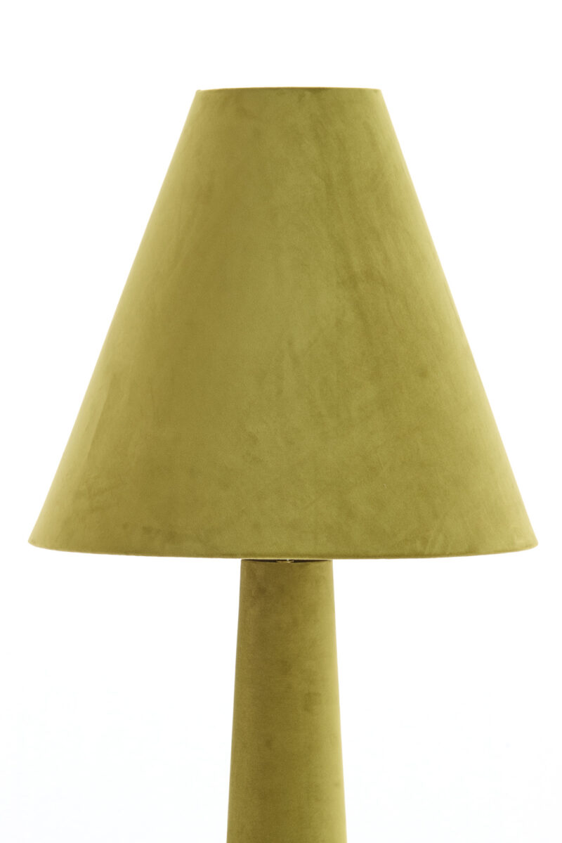 Lámpara de pie verde oliva estilo retro Light & Living Devia - H. 168 cm - Imagen 3