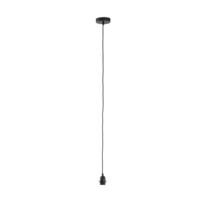 Colgante negro minimalista de techo Light & Living Viggo - Ø 5,5 cm