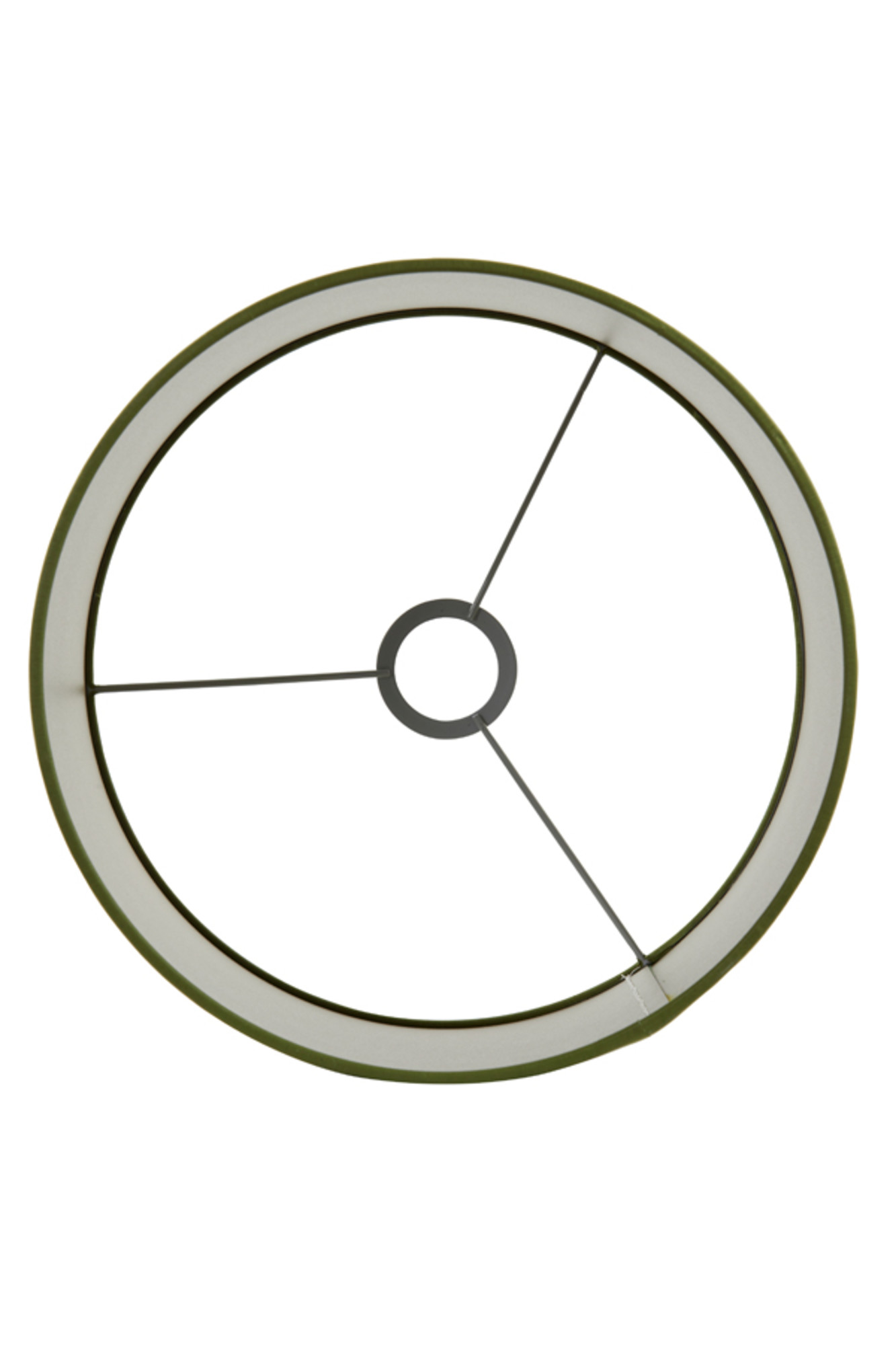 Pantalla de lámpara de tela verde cilindrica Light & Living Tweed - Imagen 6