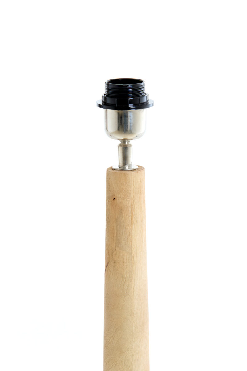 Lámpara de diseño moderno con base de madera Light & Living Jovany - H. 135 cm - Imagen 3