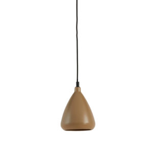 Lámpara marrón con efecto arcilla Light & Living Desi - Ø 18 cm