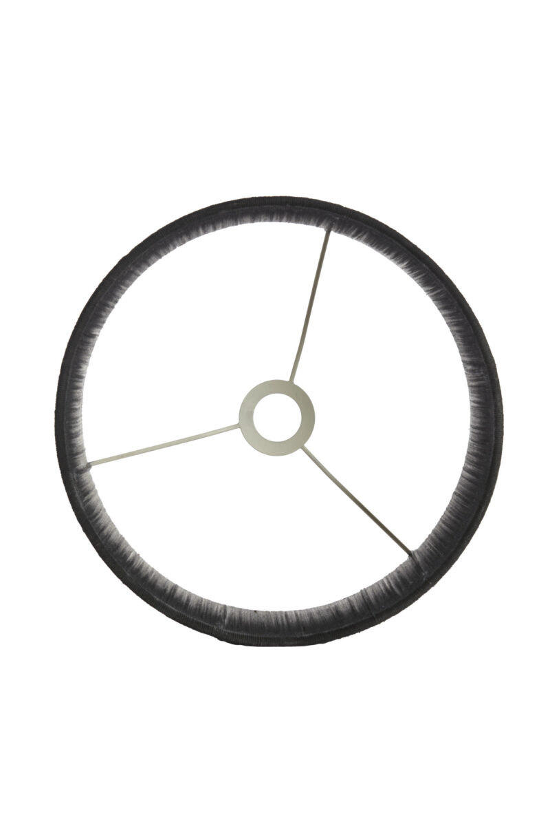 Pantalla de lámpara en ombre blanco y negro Light & Living Tossa - Ø 35 cm - Imagen 6